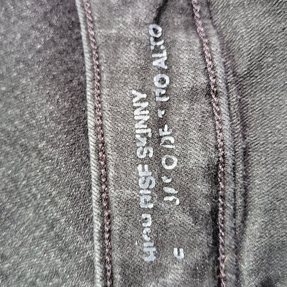 Wild Fable Black High Rise Skinny Jeans - 12 - Picture 10 of 12